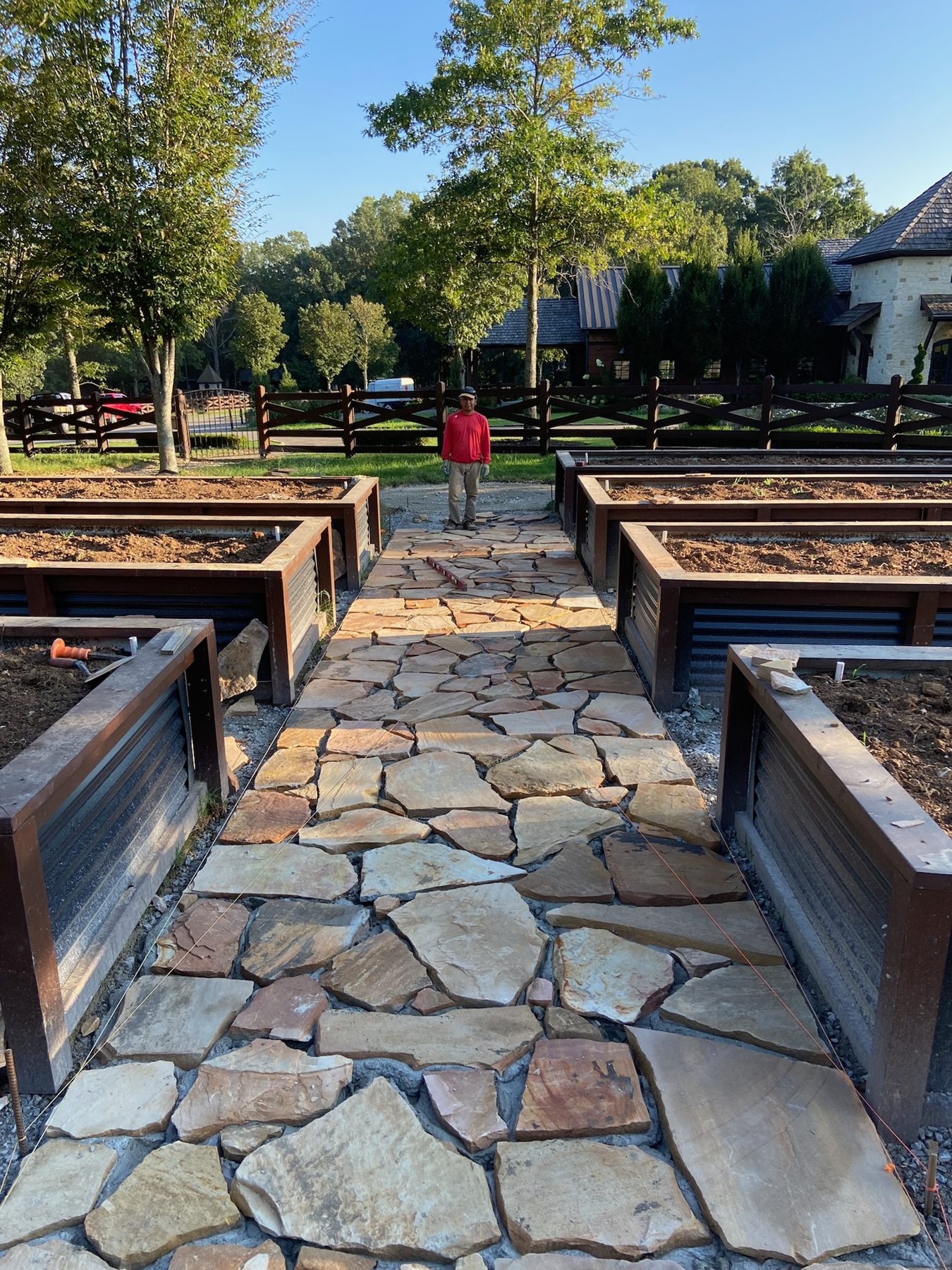 Retaining Wall Ideas for Sloped Yards in Williamson County